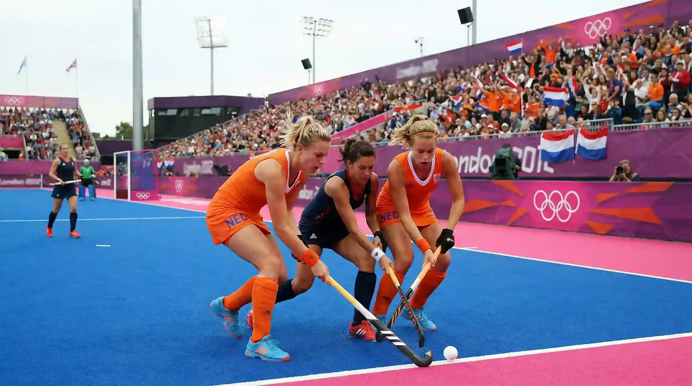 Nederlandse hockeyvrouwen verdedigen hun olympische titel in Londen 2012