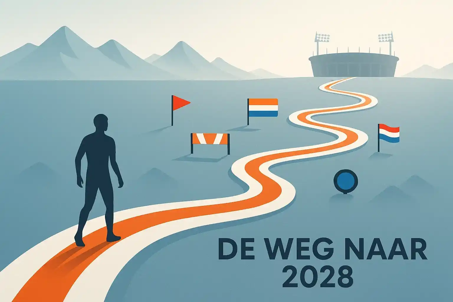 Symbolische reis en kwalificatiepad richting de Olympische Spelen 2028