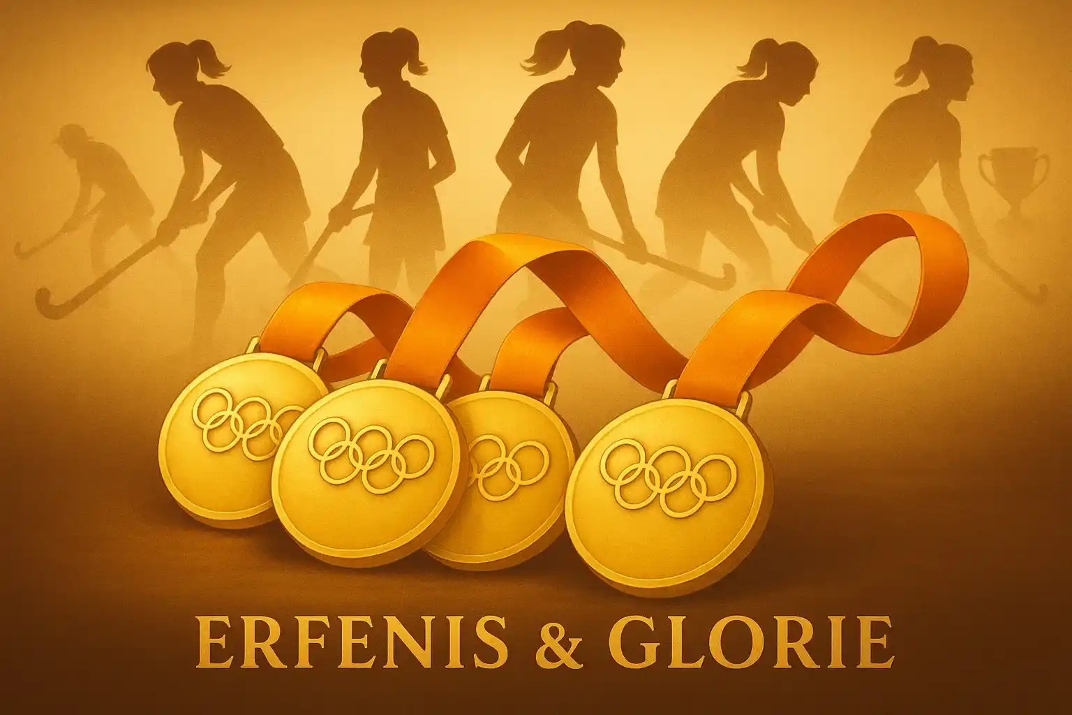 Eerbetoon aan hockey legendes met olympische gouden medailles en erfenis