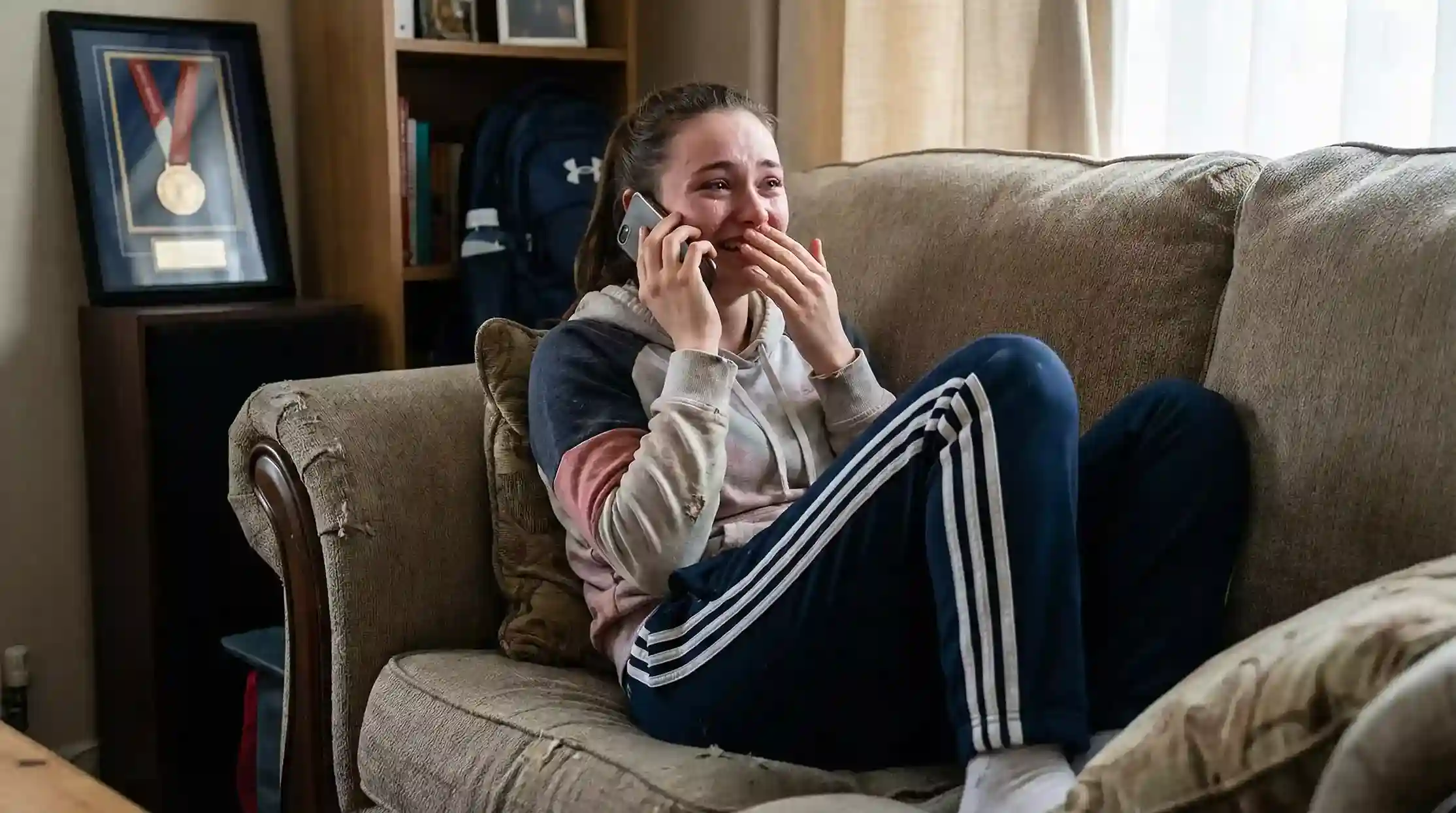 Emotioneel moment wanneer een keeper hoort dat ze geselecteerd is